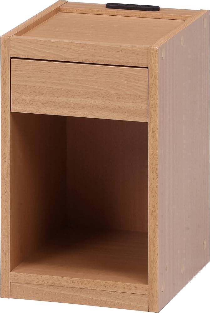 Amazon｜不二貿易 サイドテーブル ベッドテーブル 幅30×奥行36×高さ