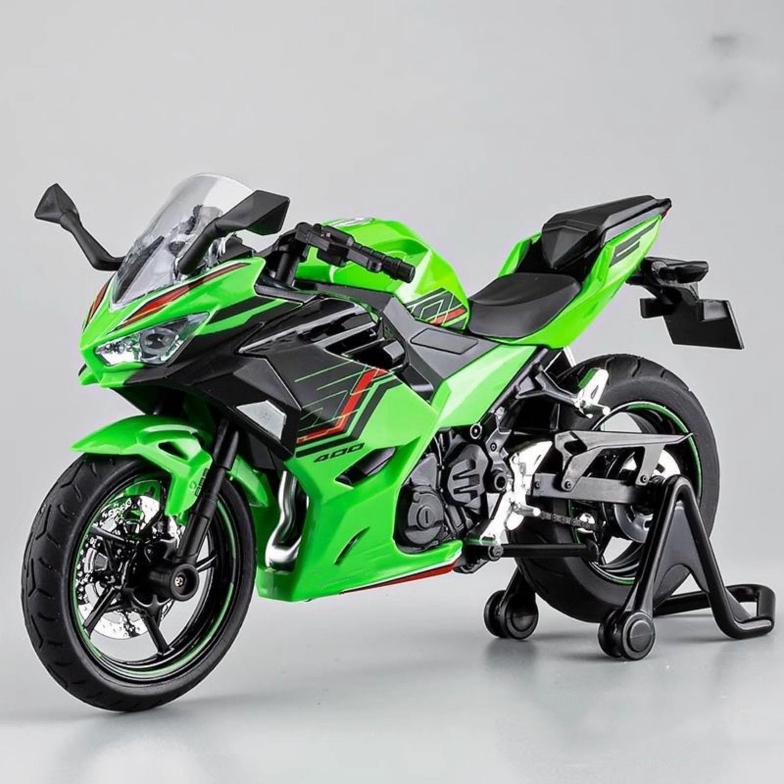 Amazon.co.jp: 1/12スケール カワサキ用Ninja 400バイクモデル 合金