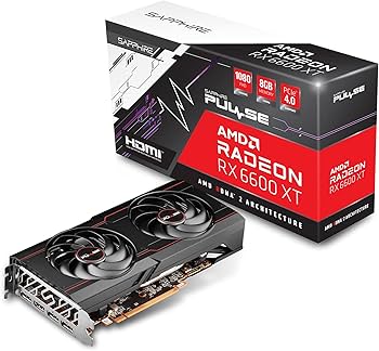 Amazon | Sapphire PULSE Radeon RX 6600 XT GAMING OC 8G