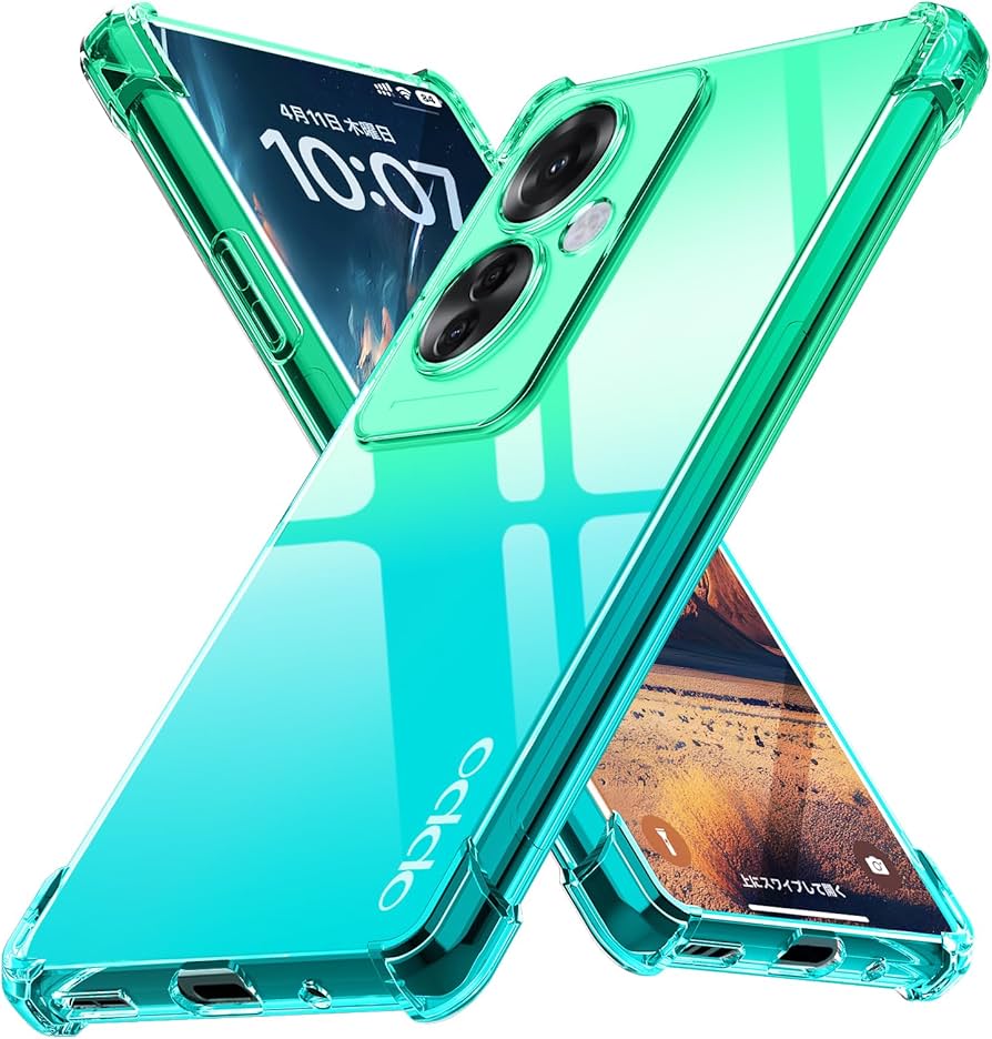 Amazon.co.jp: OPPO Reno11 A 耐衝撃 ケース グラデーション A401OP