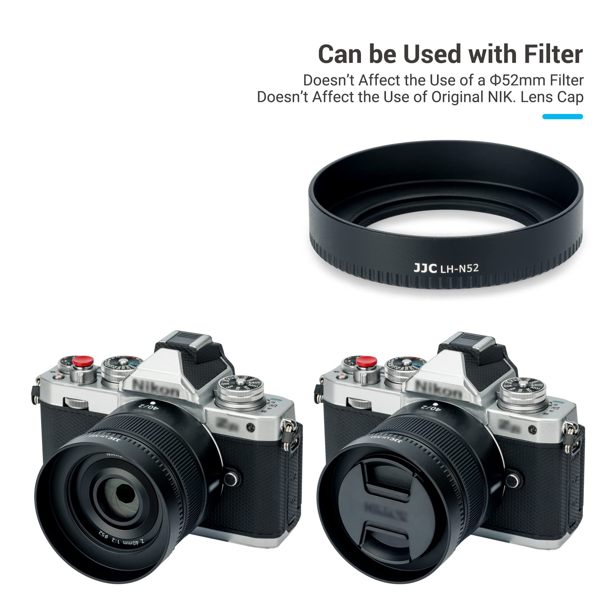 Amazon.com : Lens Hood for Nikon NIKKOR Z 28mm f/2.8, Z 28mm f/2.8