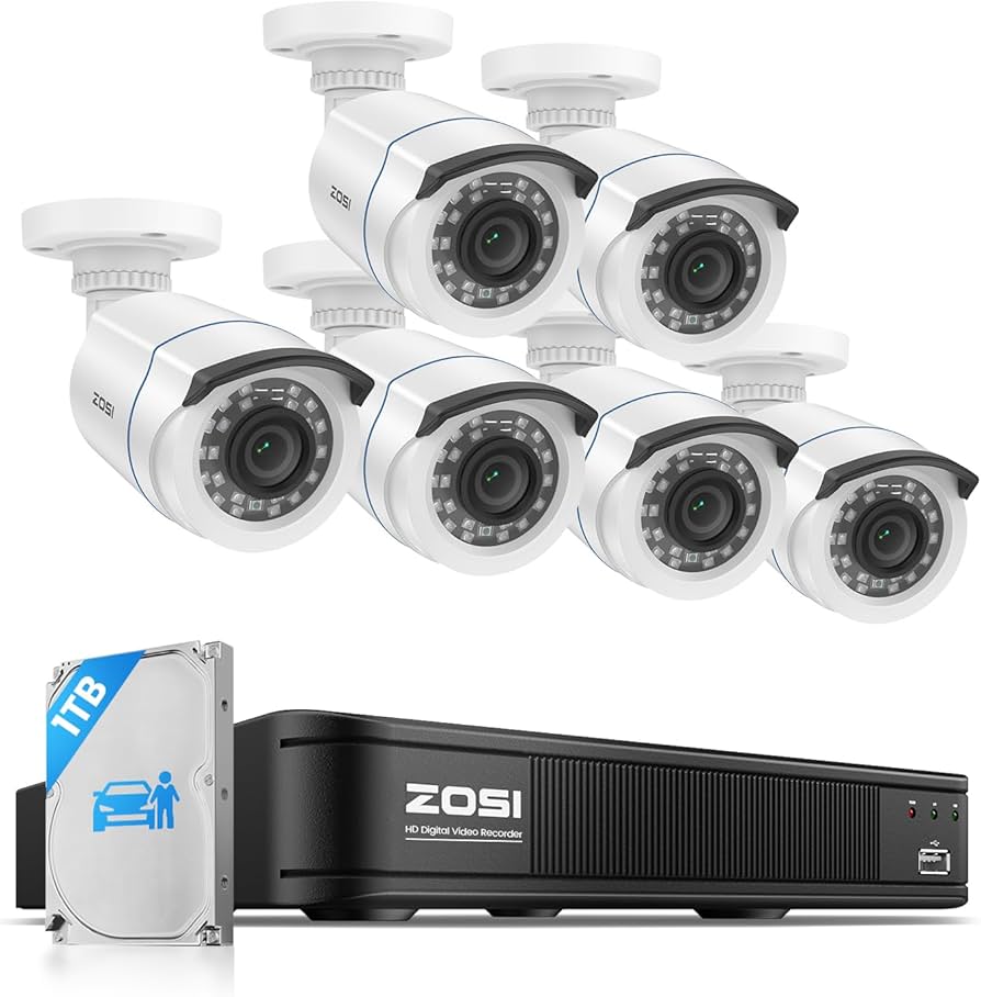 Amazon.com : ZOSI 3K Lite Home Security Camera System with AI