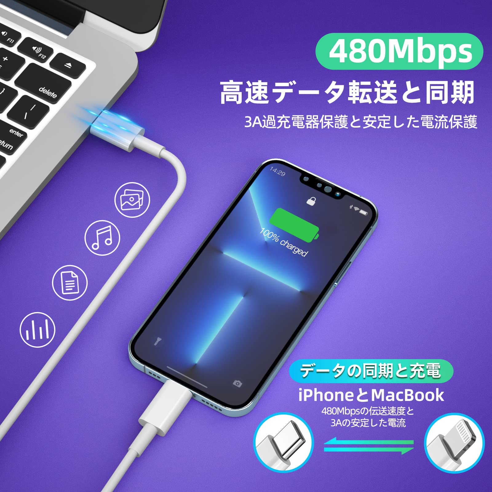 Amazon | iPhone 15 Pro/15 Plus/Pro Max 充電器 20W PD 急速充電