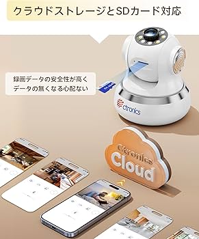 Amazon.co.jp: 【 WiFi不要 SIMカード付属 】 Ctronics 防犯カメラ 4G