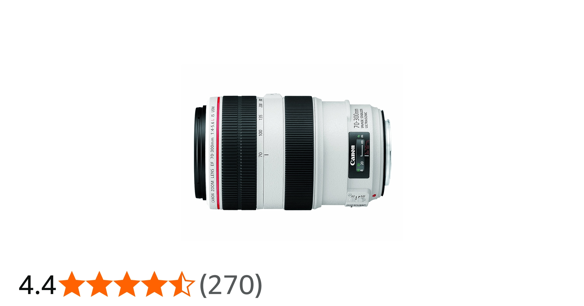 Canon EF 70-300mm f/4-5.6L is USM UD Telephoto Zoom Lens for Canon