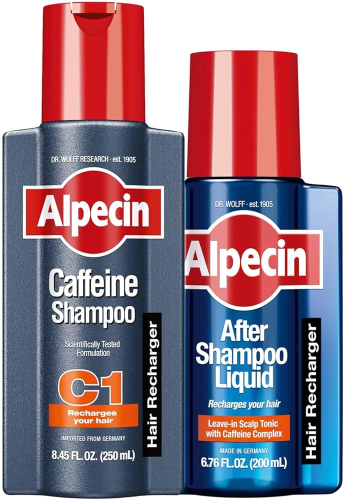 Amazon.com : Alpecin C1 Caffeine Shampoo 8.45 fl oz + Alpecin