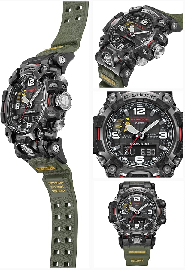 Amazon.com: CASIO GWG-2000-1A3JF [G-Shock Carbon MUDMASTER Radio