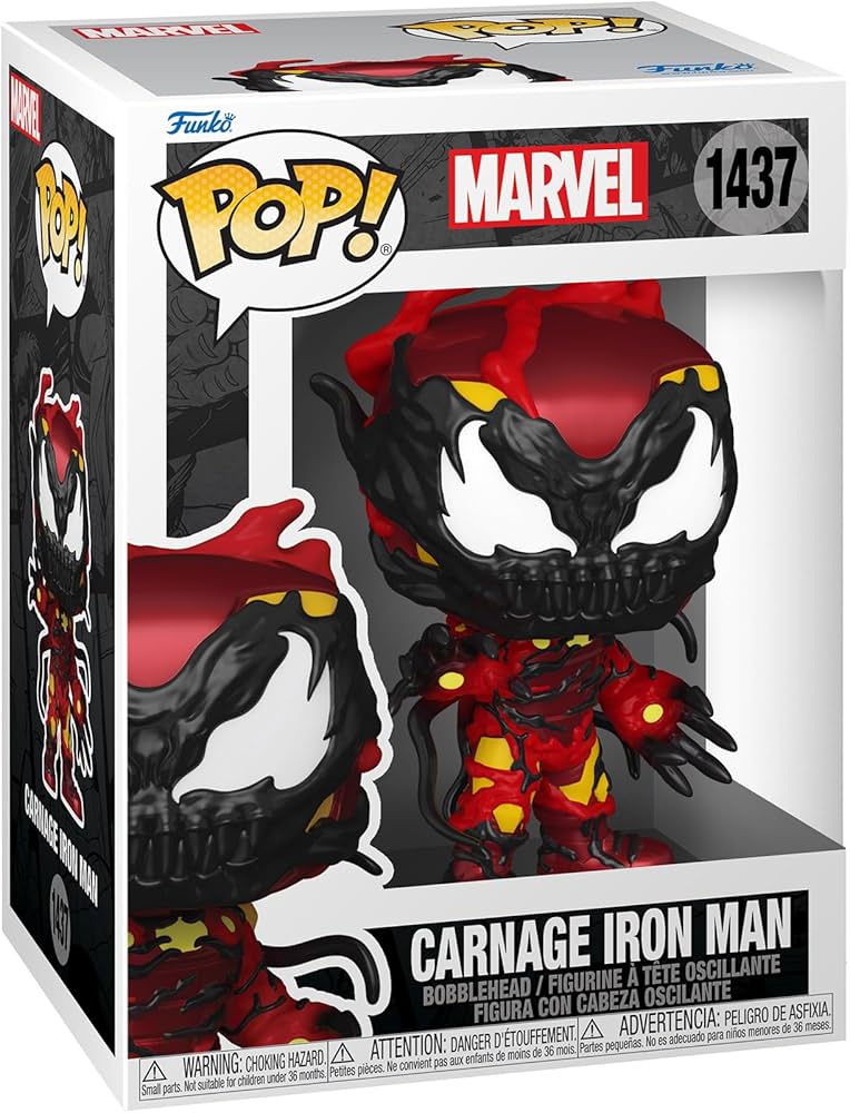 Amazon.co.jp: マーベル カーネージ アイアンマン フィギュア Funko