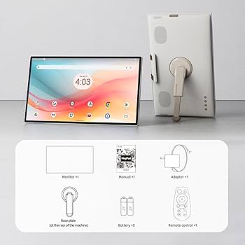 Amazon.com: KTC 25 Inch MegPad Portable TV Touchscreen Monitor