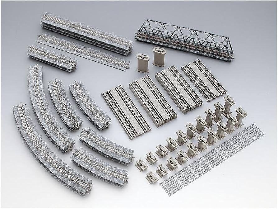 Amazon | TOMIX Nゲージ カント付レール 立体交差セットCC 91013 鉄道