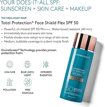 Amazon.com: Colorescience Total Protection Face Shield Flex SPF 50