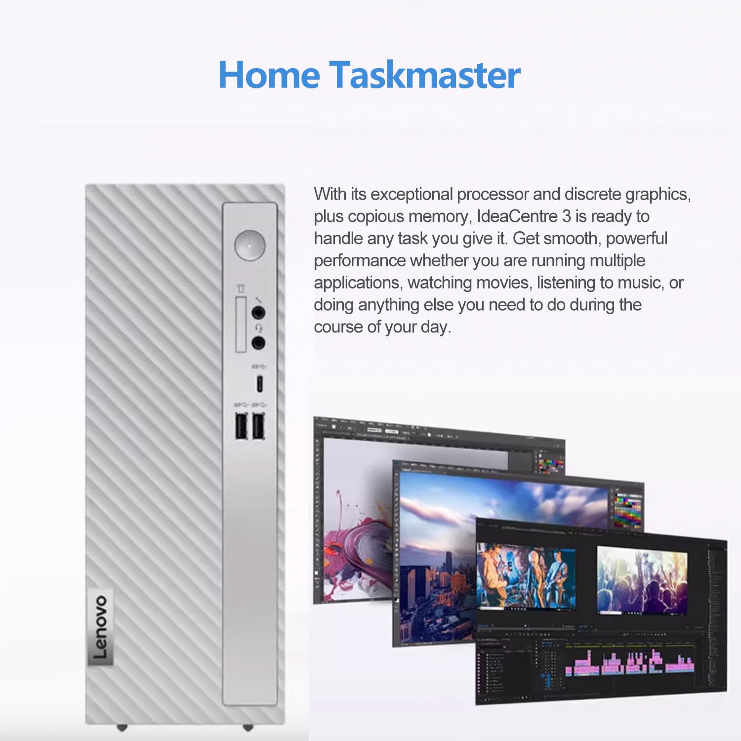 Amazon.com: Lenovo IdeaCentre 3 SFF Desktop, Intel Dual-core