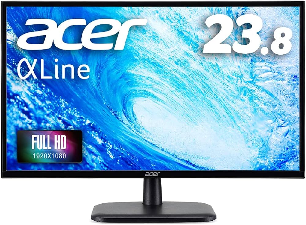 Amazon.co.jp: Acer モニター EK240YCbi 23.8インチ VA 非光沢 フルHD