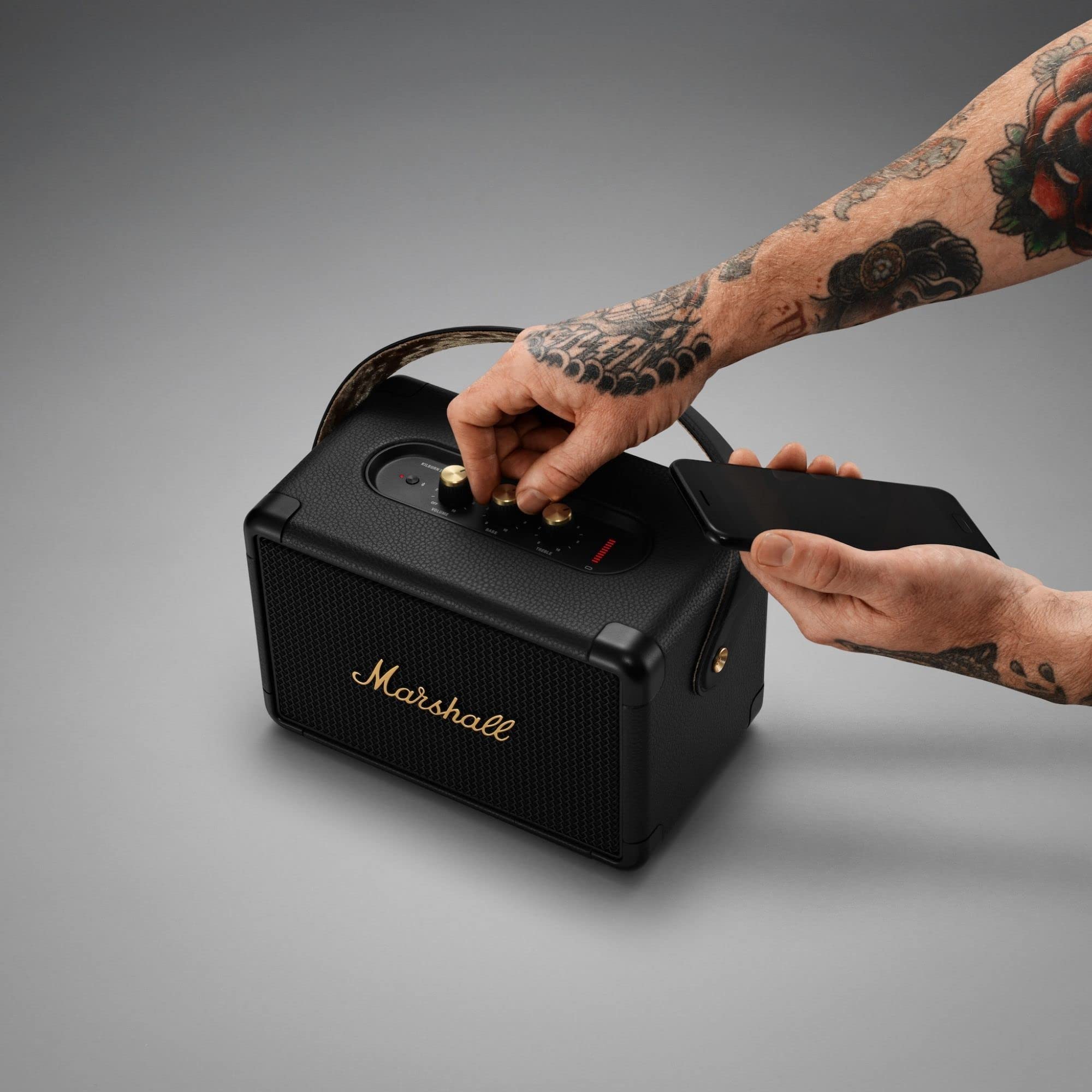 Amazon.com: Marshall Kilburn II Bluetooth Portable Speaker - Black