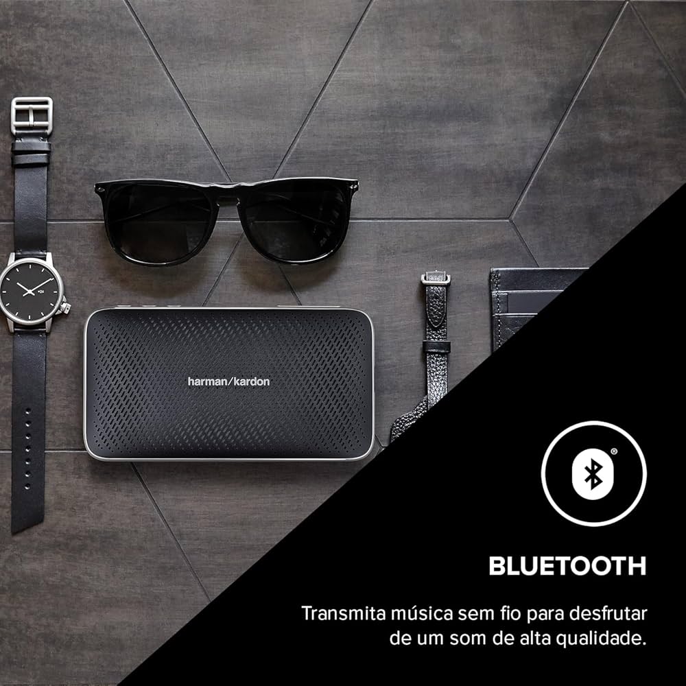 Caixa de Som Bluetooth Harman Kardon Esquire Mini 2 Preta