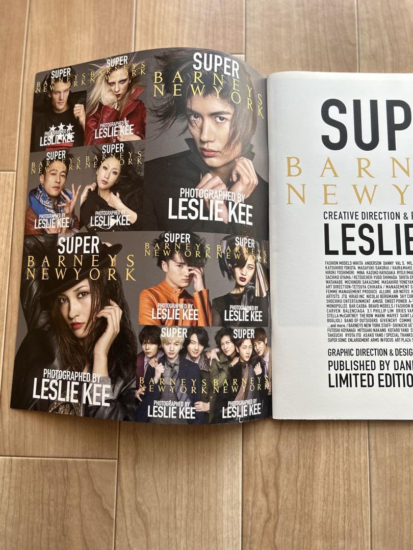 Amazon.co.jp: 三浦春馬 レスリーキー SUPER BARNEY'S NEWYORK 写真集