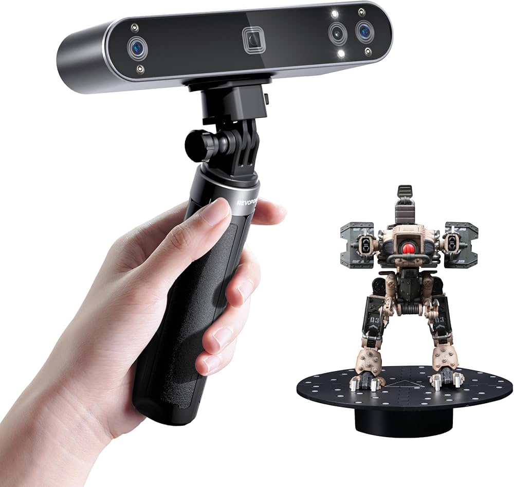 Amazon | Revopoint POP 3 Plus 3Dスキャナー 0.04mm高精度 18fps高速