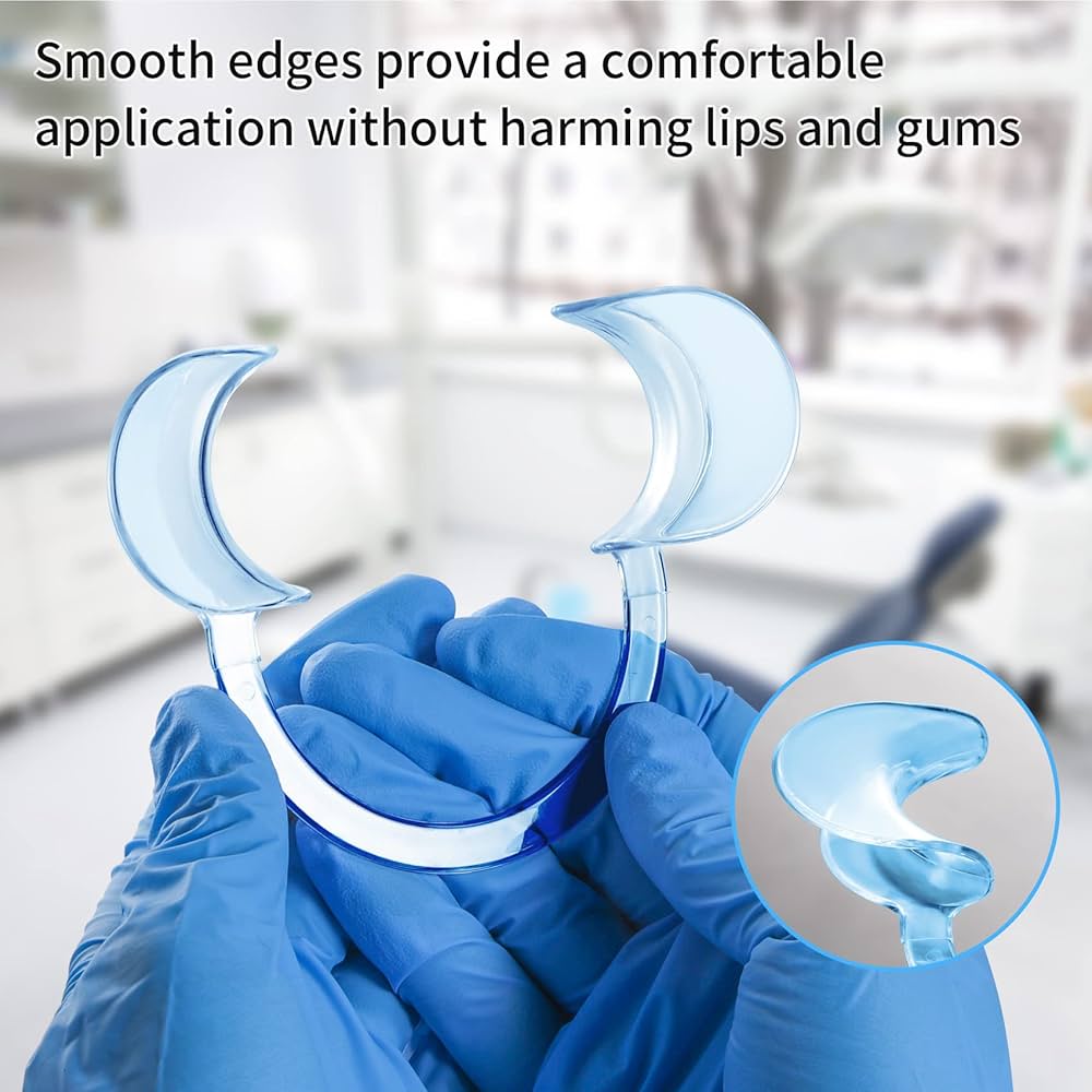 Amazon.co.jp: Annhua 30個 C型 チークリトラクター マウスオープナー