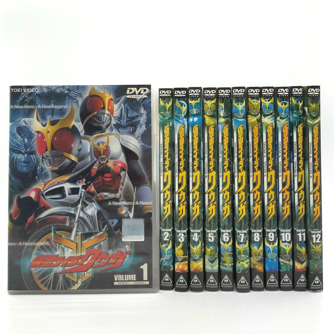 Amazon.co.jp: ケース付き仮面ライダークウガ DVD全巻セット