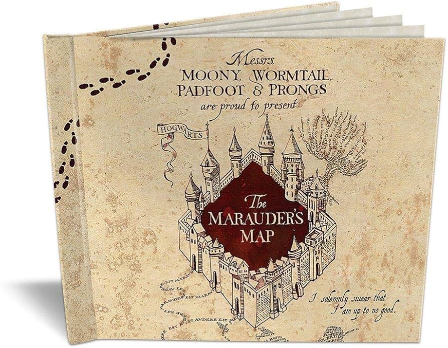 Amazon.com: Harry Potter – Maurader's Map – Mischief Managed