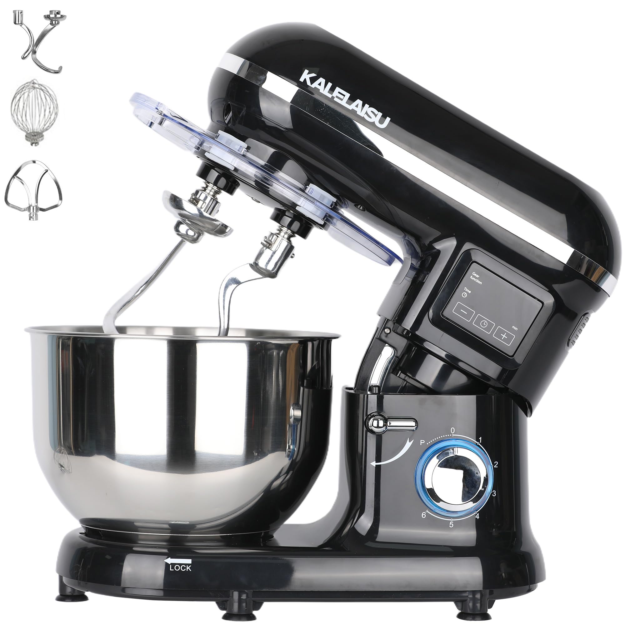 Amazon | KALELAISU スタンドミキサー 業務用スタンドミキサー 5.5L大