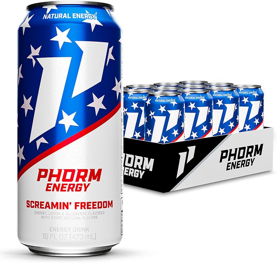 Amazon.com : Phorm Energy Drink, Screamin' Freedom, Rocket Pop