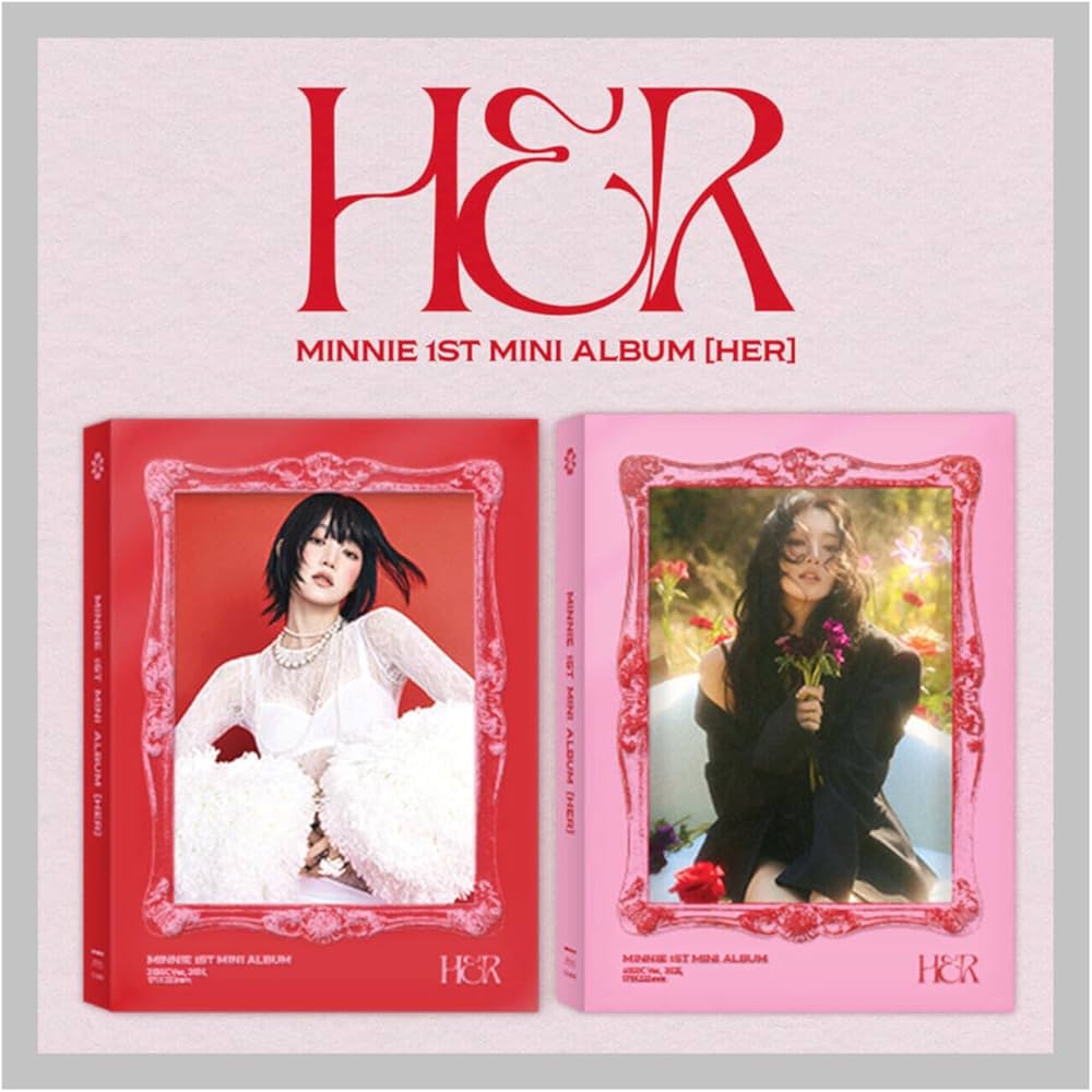 Amazon.co.jp: (G)I-DLE Minnie HER 1st Mini Album with Tracking