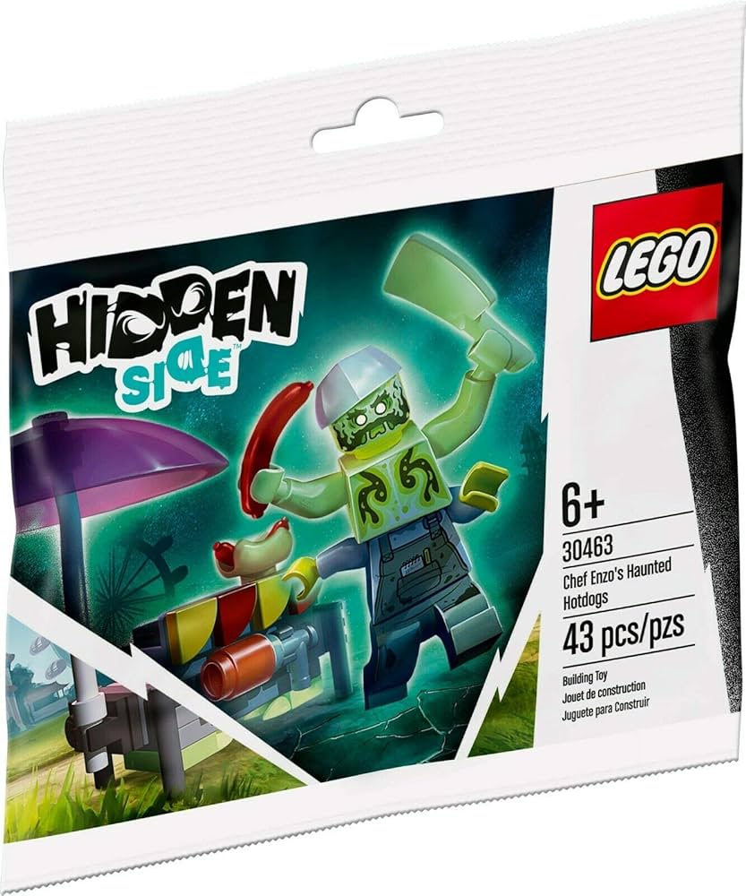 Amazon.com: Lego Hidden Side Chef Enzo's Haunted Hotdogs Polybag