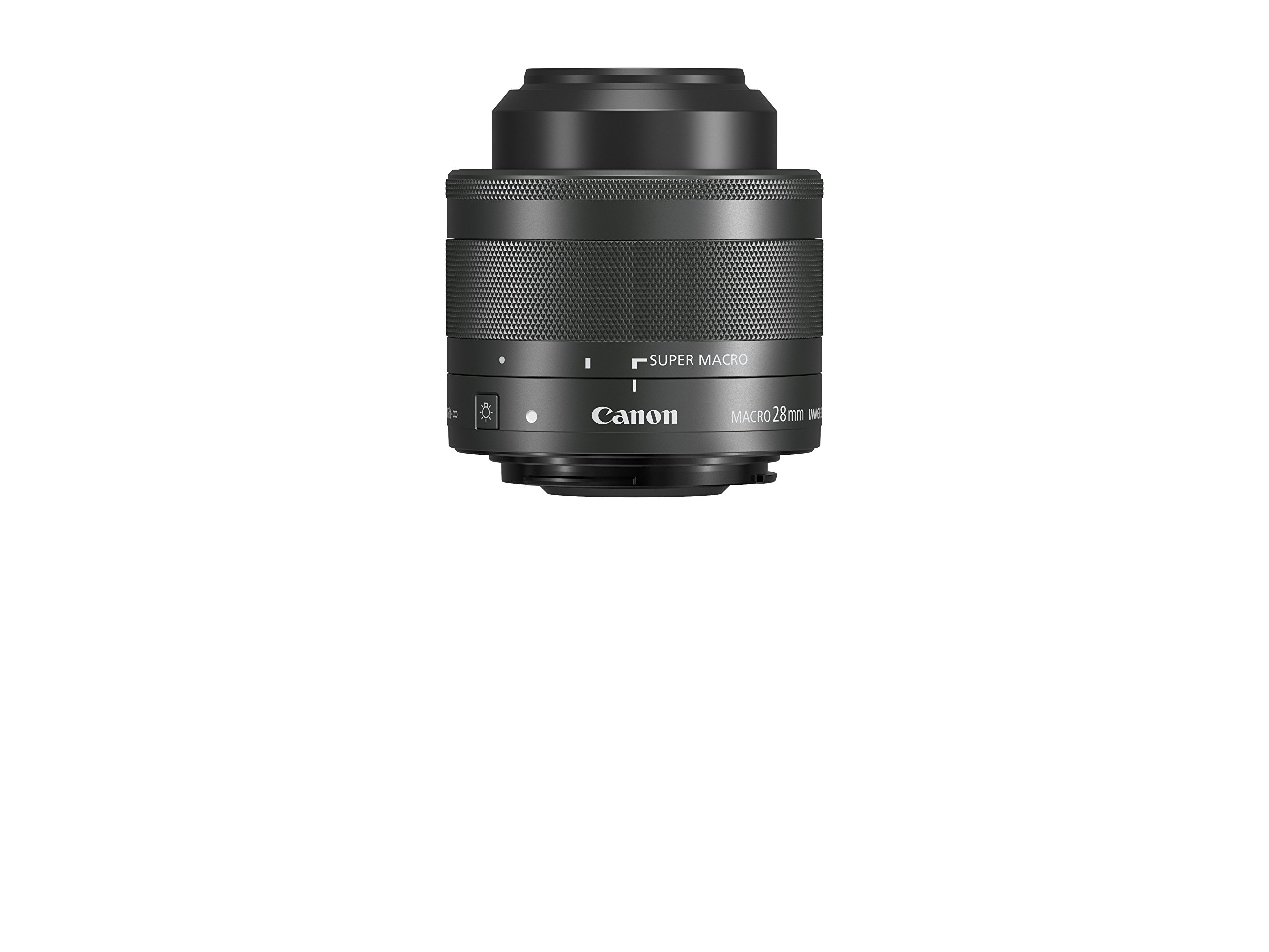 Canon EF-M 28mm f/3.5 Macro is STM Lens, Black - 1362C005 : CANON