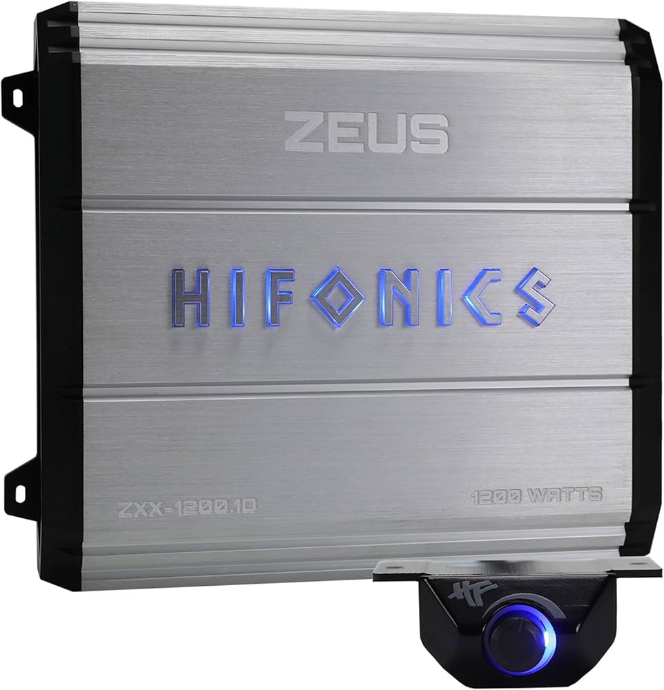 Amazon.com: Hifonics Zeus ZXX 1200 Watt Max Class D Monoblock Car