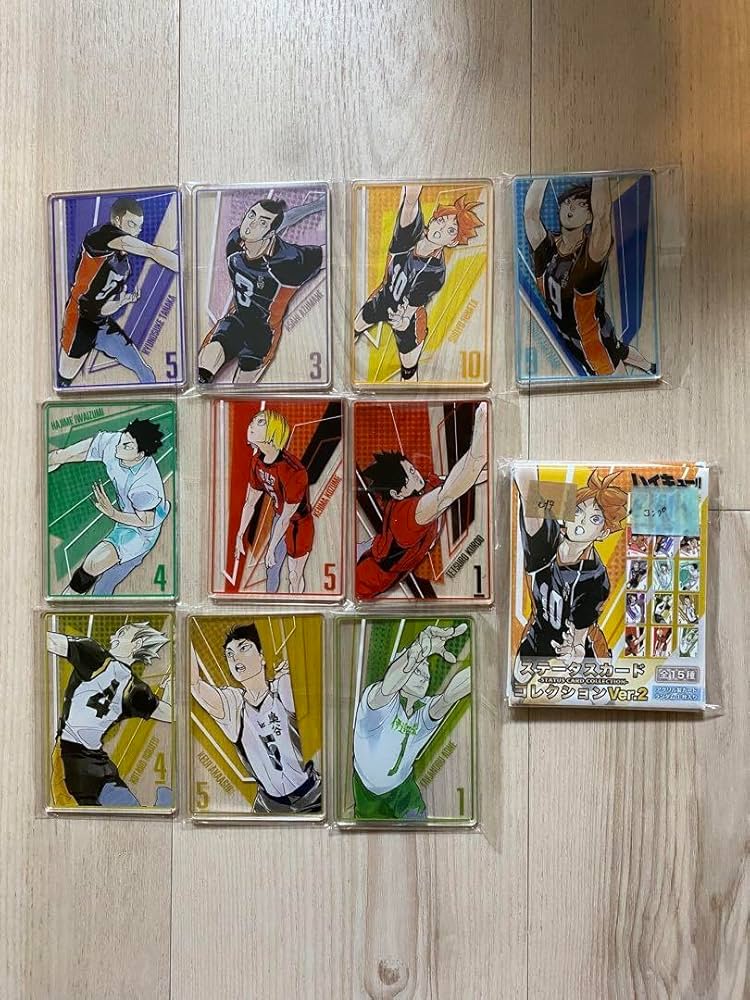 Amazon.co.jp: ハイキュー ステータスカードコレクション 影山飛雄