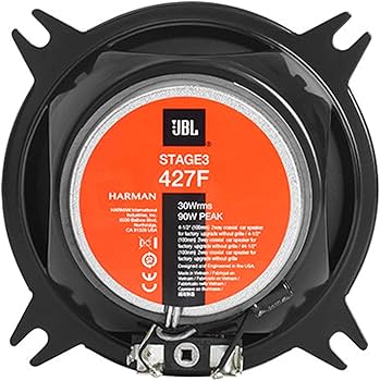Amazon.com: JBL Stage 3427F - 4” Two-way car audio speaker, No