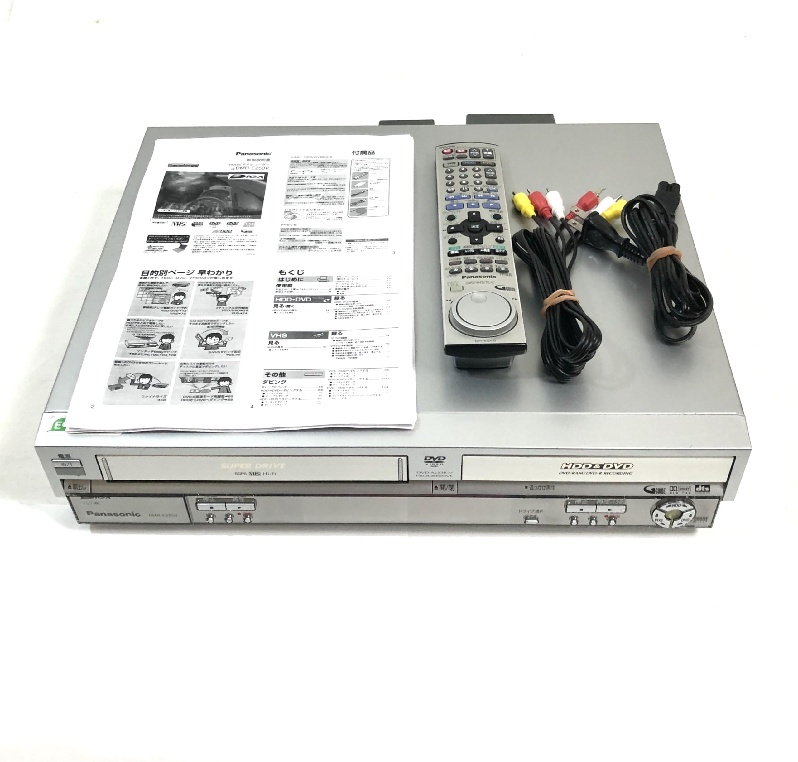 Amazon | パナソニック 160GB DVDレコーダー VHSビデオ一体型 DIGA DMR