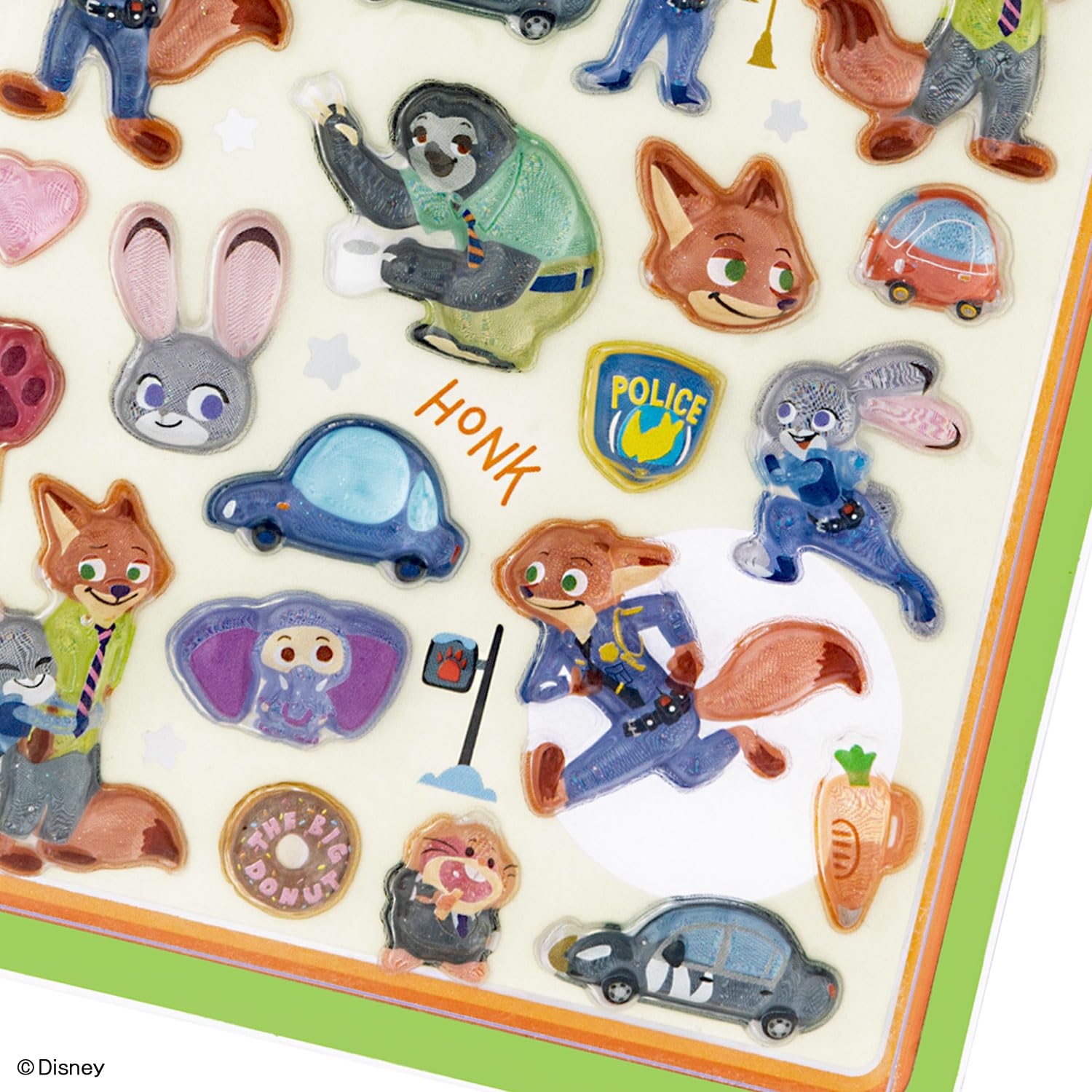 Amazon | サンスター文具 ディズニー シール ボンボンドロップシール