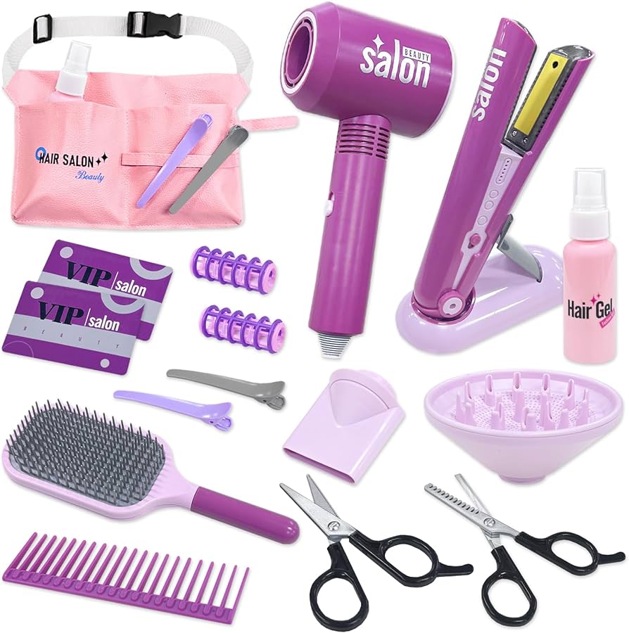 Amazon | VBACALA おままごと 美容師おもちゃ ヘアメイク ヘアサロン