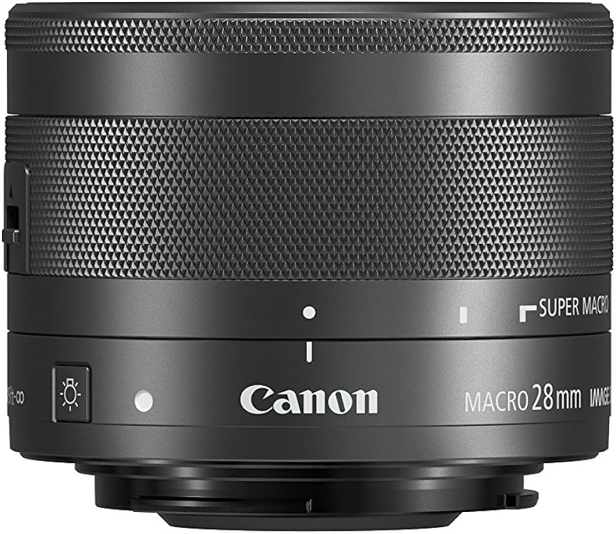 Amazon.com : Canon EF-M 28mm f/3.5 Macro is STM Lens, Black