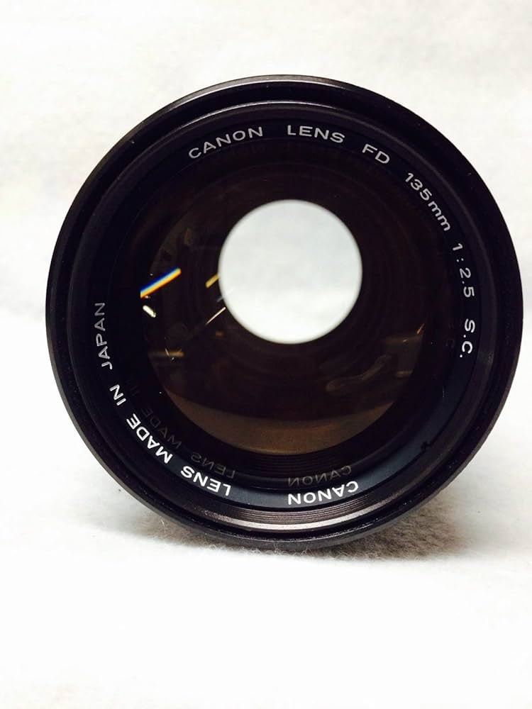 Amazon | Canon FD 135mm f2.5 S.C. | キヤノン | カメラ用交換レンズ
