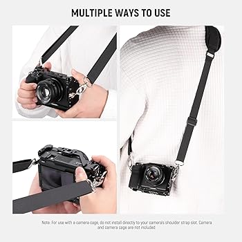 Amazon | [NEEWER] カメラショルダーストラップ iPhone Samsungカメラ