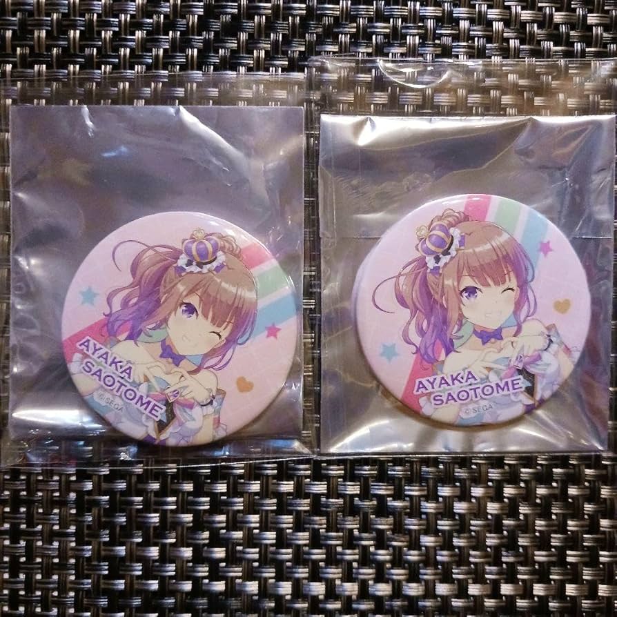 Amazon.co.jp: オンゲキ 早乙女彩華 缶バッジ 缶バッチ 缶バッヂ