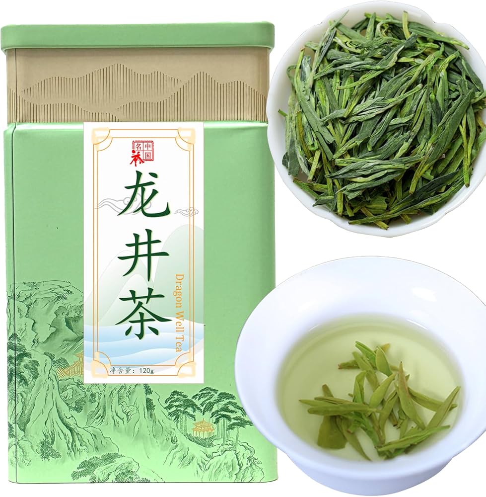 Amazon.co.jp: 龍井茶 ロンジン茶 龙井茶 緑茶 茶葉 2025年 明前特級