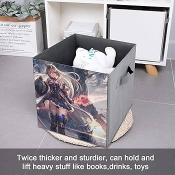 Amazon｜収納ボックス アニメ キャラクター 騎士の乙女 収納キューブ