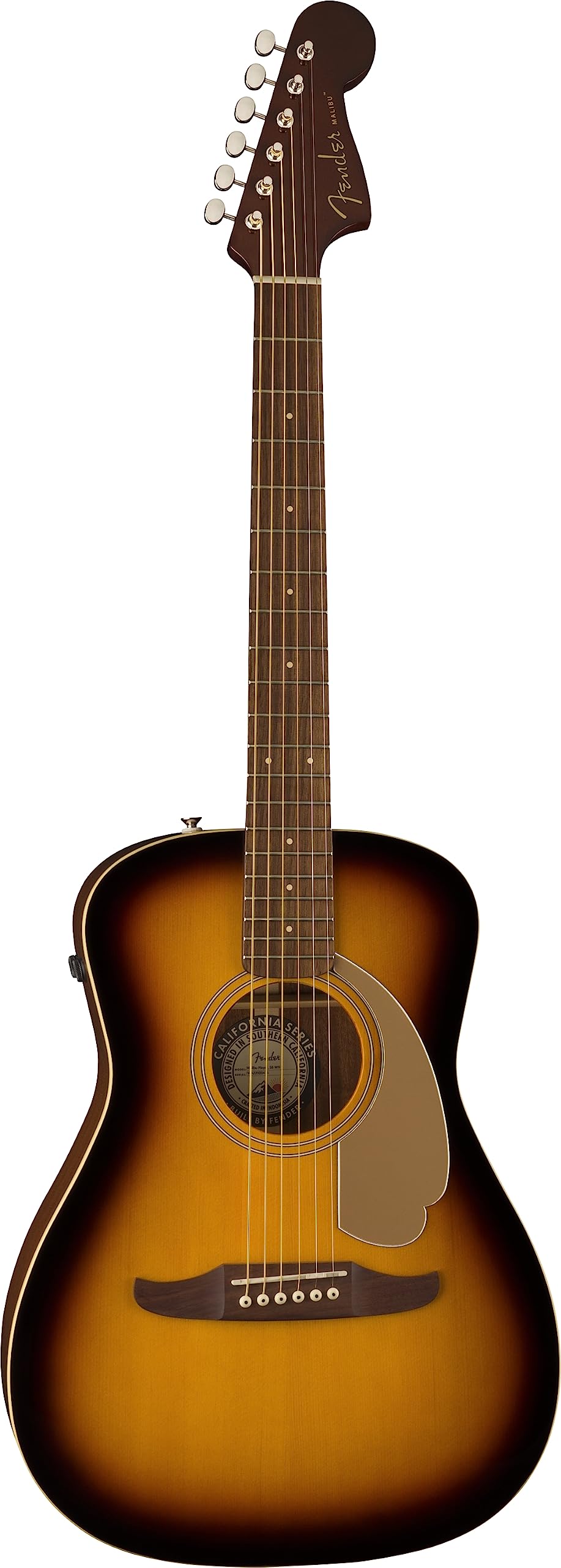 Amazon.co.jp: Fender フェンダー エレアコギター Malibu Player