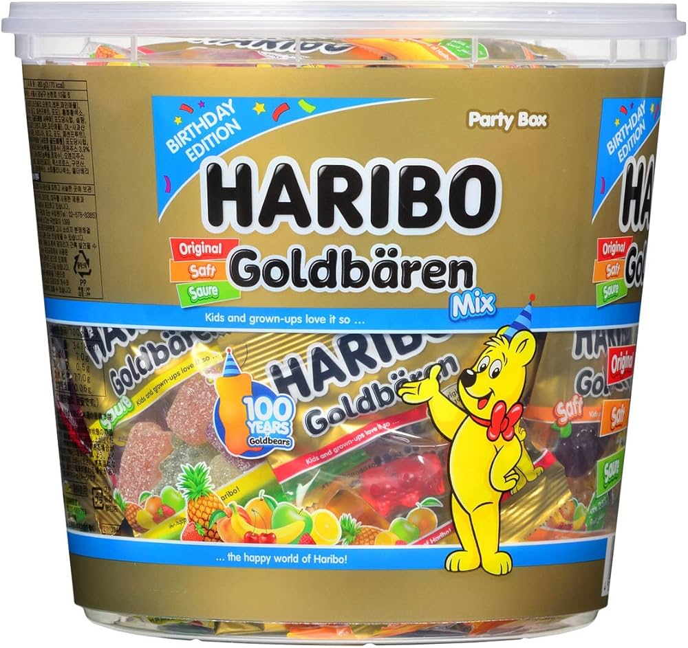 Amazon | 【誕生100周年記念】HARIBO ハリボー ゴールドベア ミックス