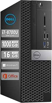 DELLデスクトップPC i7 メモリ16GB 新品SSD500GB Win11 DELL