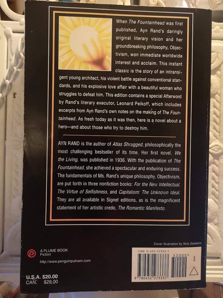 Amazon.co.jp: The Fountainhead : Ayn Rand: 本