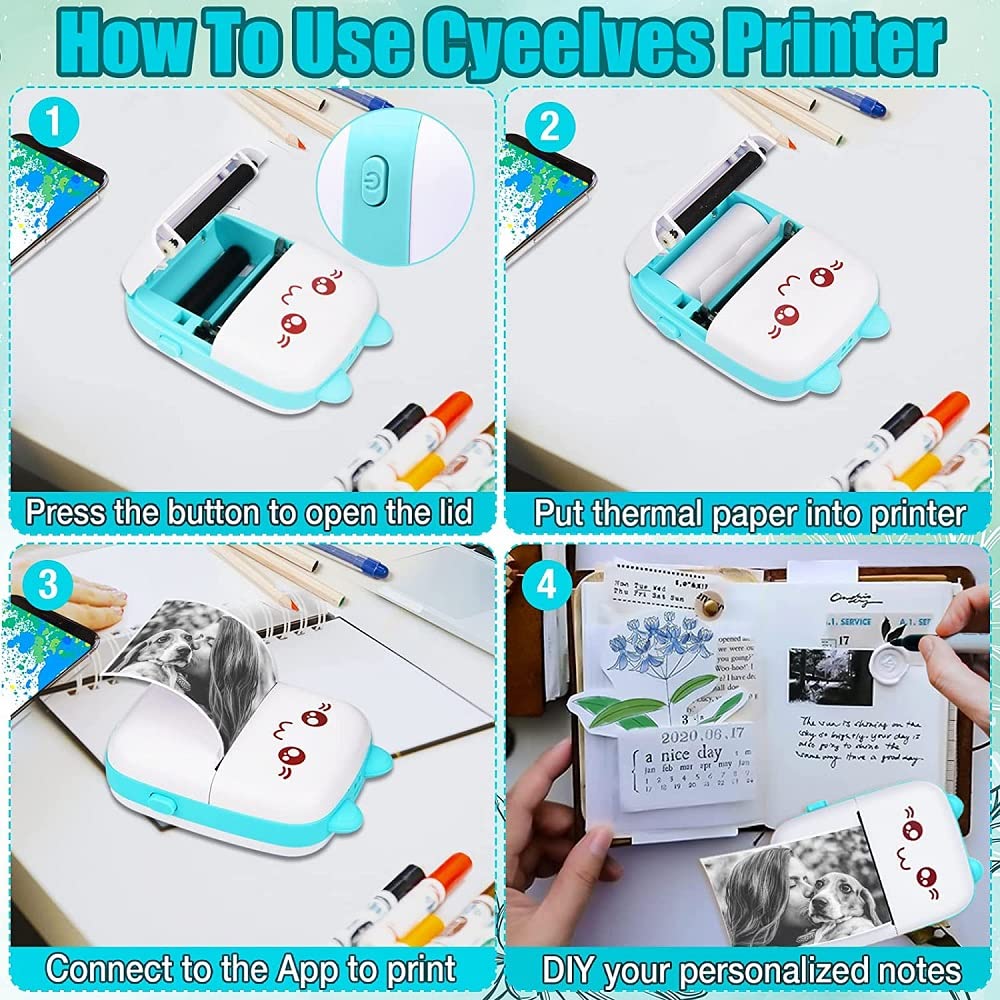 Amazon.co.jp: ミニポケットプリンター、AndroidまたはiOSアプリ用の