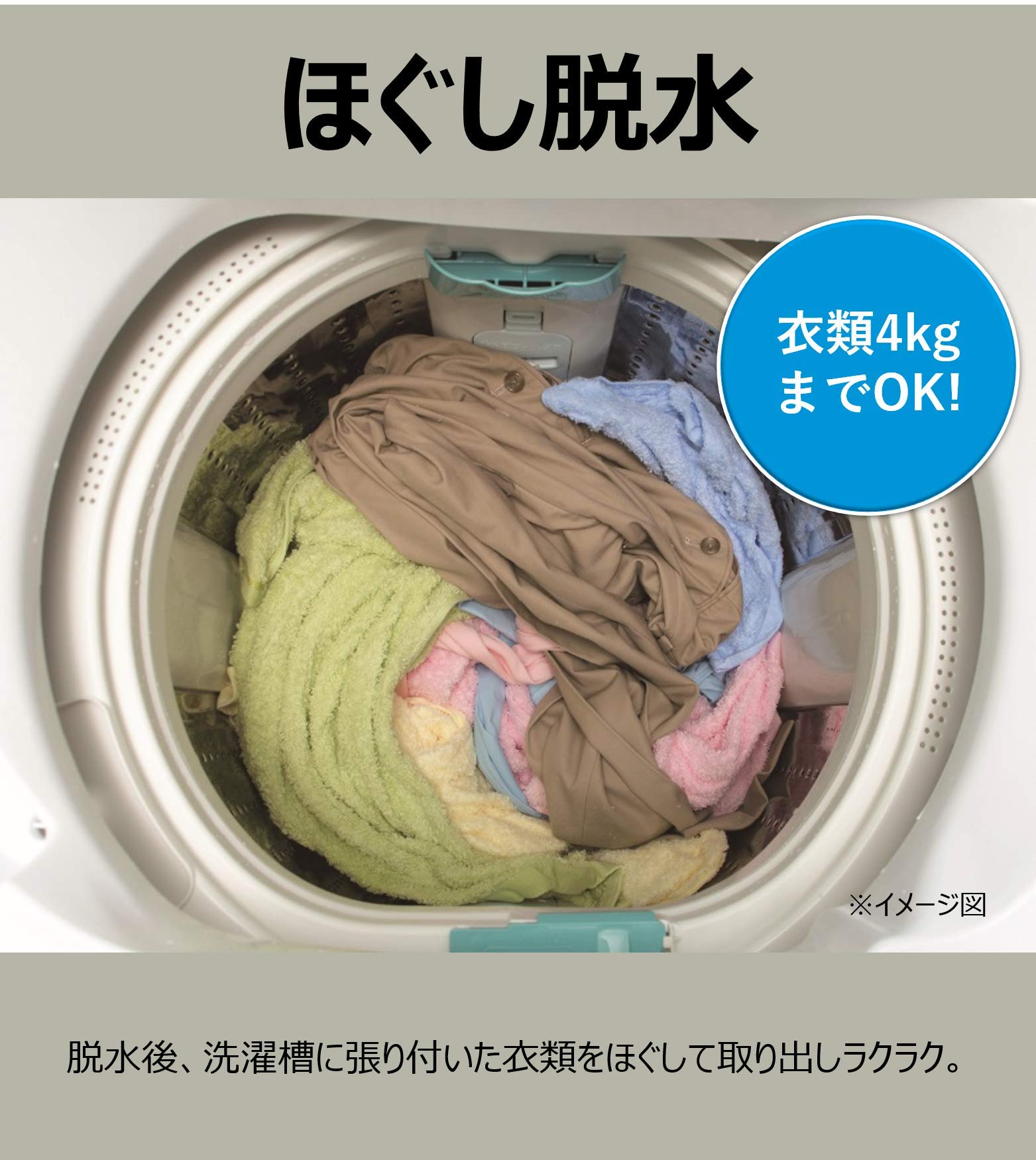 Amazon | 日立 全自動洗濯機 白い約束 洗濯7kg 本体幅53cm NW-R704 W