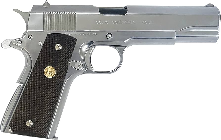 Amazon | マルシン コルト ガバメント MKIV シリーズ70 シルバーABS