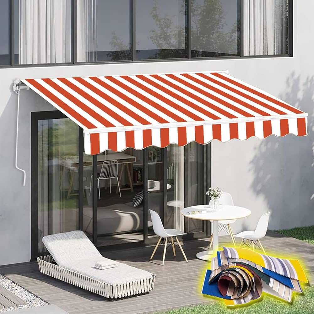 Amazon | 3x2m オーニングテント 大型【2m/2.5m/3m/4m/5m オプション