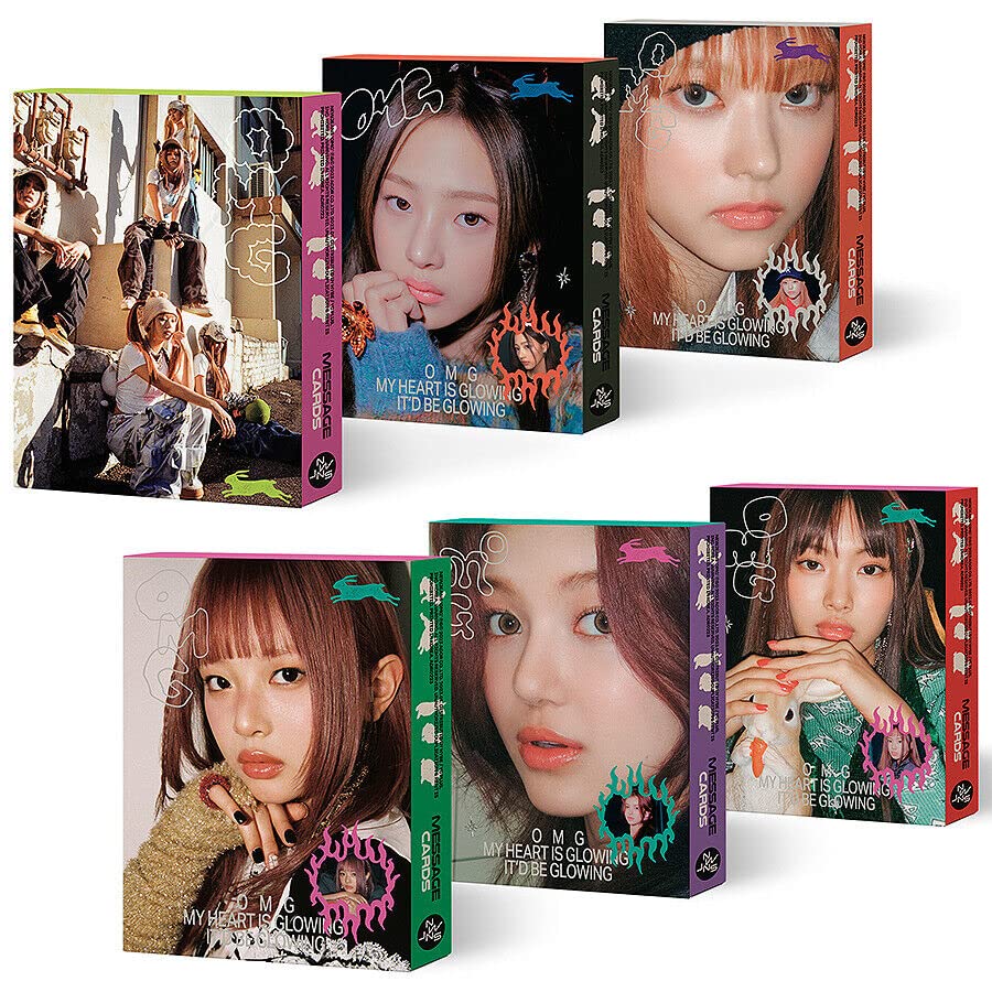Amazon.com: NEWJEANS OMG 1st Winter Single Album (MESSAGE CARD Ver